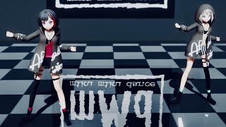 ［バンドリMMD］美竹蘭・青葉モカでWAVE