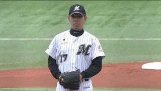 2014.03.14 M1-1Bs ロッテ先制も...両先発1失点の痛み分け！