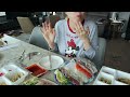 quarantine in korea u0026 endless parcel unboxing vlogㅣyup tteok spicy tteokbokki mukbang