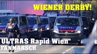 ULTRAS Rapid Wien Fanmarsch | Wiener Derby