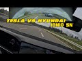 Cheapest Tesla Model S vs Hyundai IONIQ 5N on Germany autobahn! All the way to 250 km/h