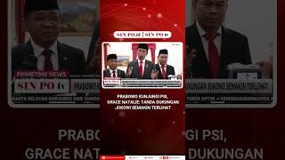 Prabowo Kunjungi PSI, Grace Natalie: Tanda Dukungan Jokowi Semakin Terlihat