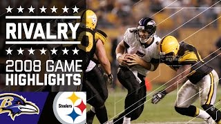 The Rivalry Begins | Ravens vs. Steelers MNF (2008) | NFL
