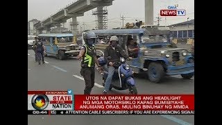 Utos na dapat laging bukas ang motorcycle headlight kapag bumibiyahe, muling binuhay ng MMDA