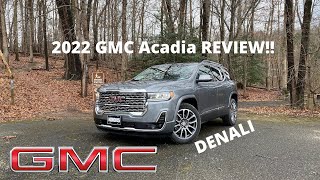 2022 GMC Acadia Denali - REVIEW and POV DRIVE! What's new for 2022?