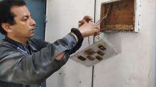 15 Amps Combo SS Install At Gate No 16/C. || Using Of Three Core CTS Wire || Vlog - 52.