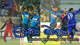 Sri Lanka 🇱🇰 Sinhala Cricket Song | Wanidu Hasaranga 33 T20 Wickets | 2021 T20 World Cup Special 02