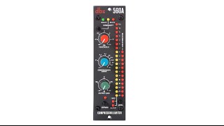 dbx 560A Compressor/Limiter 500 Series Module Overview by Sweetwater Sound