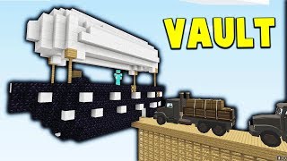 Flying Vault Base! *SECRET*  | Minecraft WAR #41