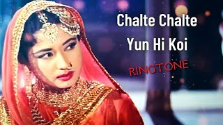 Chalte Chalte Yun Hi Koi RINGTONE Pakeezah 1972  Meena Kumari, Kamal Kapoor MARKHOR MUSIC BOLLYWOOD