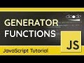 How to use Generator Functions in JavaScript - Tutorial