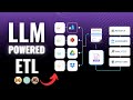NEW: LLM Powered ETL for Unstructured Data (NO Code)