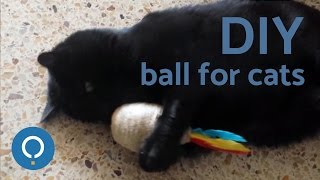 DIY Feather Ball - Cat Toys