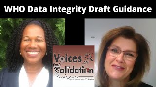 WHO Data Integrity Draft Guidance