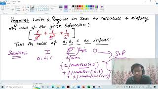 #Mathematical Expression based Program in JAVA by SHASHANK SIR