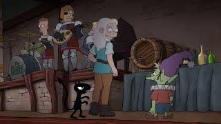 Disenchantment  - Elfo yells at Bean \