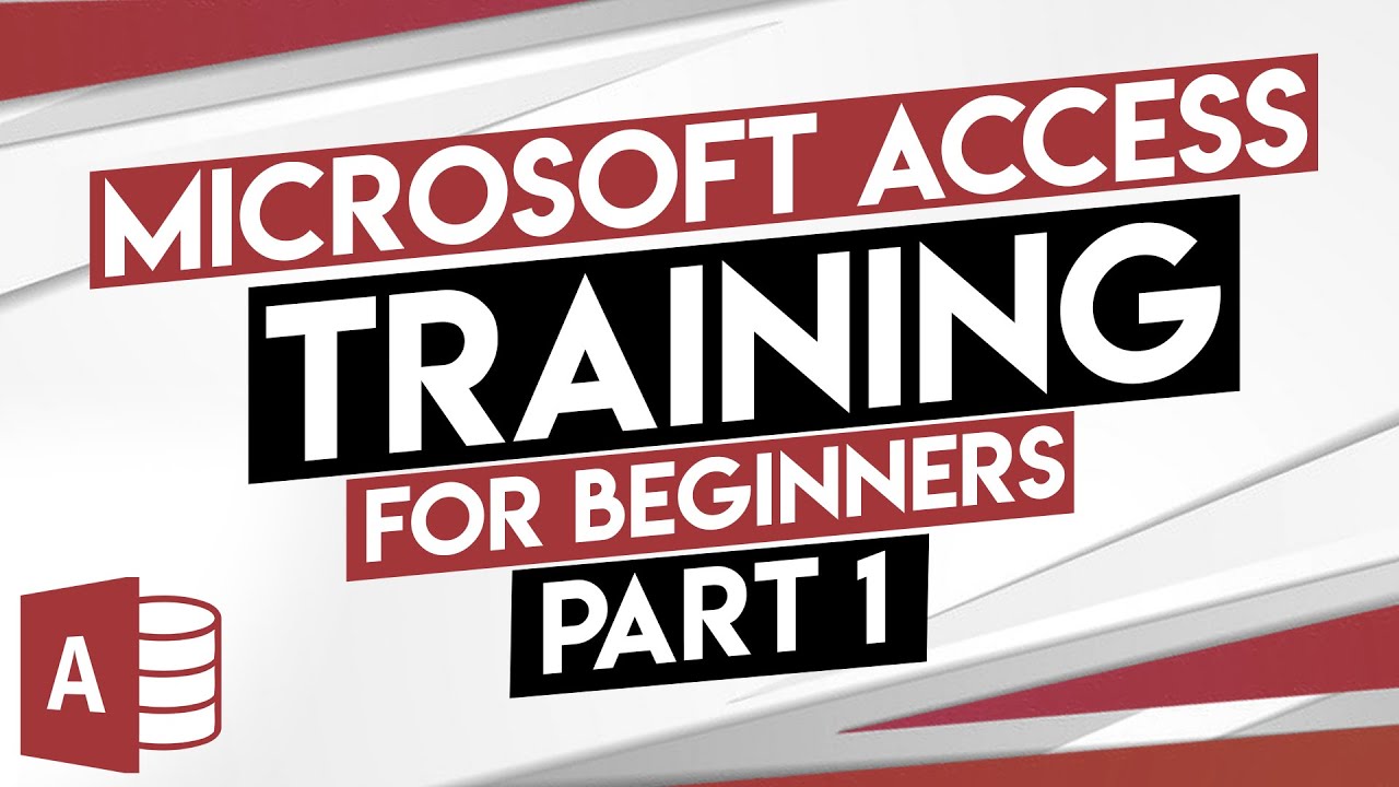 Microsoft Access Tutorial - MS Access Training For Beginners - Part 1 ...