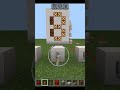 Seven Segment 4 Bit in Minecraft