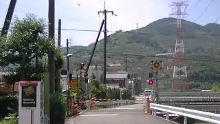 00001　嵯峨谷第一踏切　ＪＲ和歌山線高野口駅と中飯降駅の間の踏切