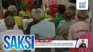 Saksi: (Part 2) Trabaho para sa seniors; Pondong nakalaan para sa 