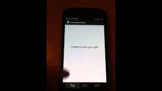 Android Tutorial: Animation Sliding between Activities