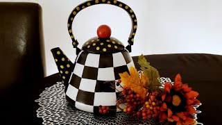 MacKenzie Childs Inspired Teapot DIY