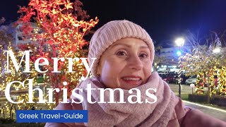 Merry Christmas 2021Katerini Greece Καλά Χριστούγεννα Wesołych Świąt! @GreekTravel-Guide