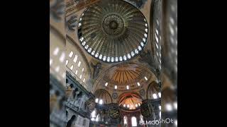 Breathtakingly beautiful hagia Sofia mosque in Istanbul.