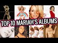 Top 10 Mariah Carey Albums!