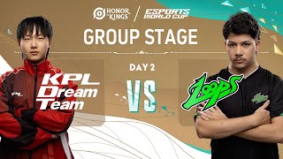 KPL Dream Team vs. Loops - HoK x EWC - Day 2 - Group Stage