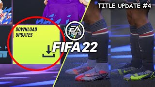 FIFA 22 HOW TO GET NEW BOOTS - TITLE UPDATE 4!