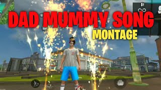 Dad mummy song headshot Montage 💞💕💖💖 |Bhaag Johnny :Daddy Mummy Free Fire Beat Sync Montage