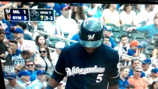 Cop a feel at a Mets Game...!!