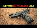 Inspired by Sharks! The Beretta 92 XI Squalo SAO -- SHOT Show 2024