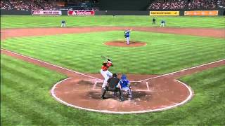 2012/09/24 Vizquel's diving stop