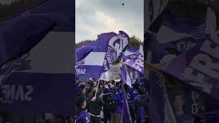 アウェイ福岡戦。今季最後のバス待ち！#サンフレッチェ広島 #sanfrecce #jリーグ #サッカー #ぶちあつ #バス待ち