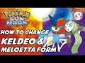 How to Change Keldeo's and Meloetta's Forms - Pokemon Ultra Sun and Ultra Moon! How to Change Keldeo's and Meloetta's Forms - Pokemon Ultra Sun and Ultra Moon!