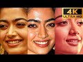 Rashmika Mandanna Close Up Face & Lips 4K | Rashmika Mandanna Vertical Edit 4K | Dream Fann