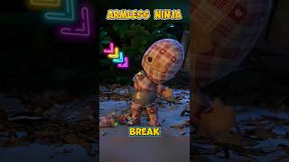 ARMLESS NINJA DOLL !