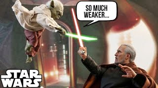 Yoda Reveals Why Dooku Is So Much WEAKER In Revenge of the Sith