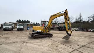 1995 Komatsu PC95 Tracked Excavator, Entered into Auction