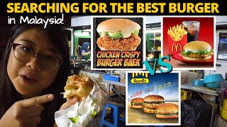 Ramly Burger vs Burger Baek vs McDonald's