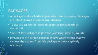 Java Lecture 27-Packages in Java