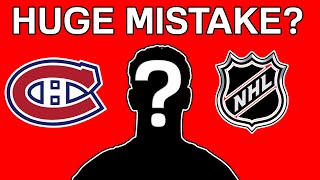 Was This A HUGE MISTAKE By The Habs? Montreal Canadiens News Today NHL 2022