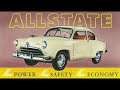 the history of sears allstate automobile lackluster production from 1952 to 1953