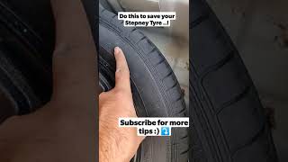 #Shorts Save your cars spare tyre (Stepney care)