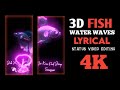 3D Fish in Water Waves Light Effect Lyrical Video Editing | Alight Motion+Node video@Technical_amar