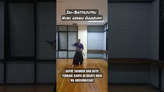 Tehnik iai battojutsu Nuki gyaku ogazumi