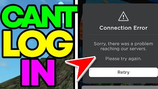 Connection Error Roblox (ROBLOX ERROR DOWN)