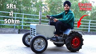 Homemade low budget electric tractor for Agriculture || Part - 2